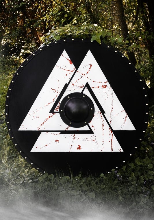 Bouclier Viking VALKNUT ÉDITION AIGLE DE SANG