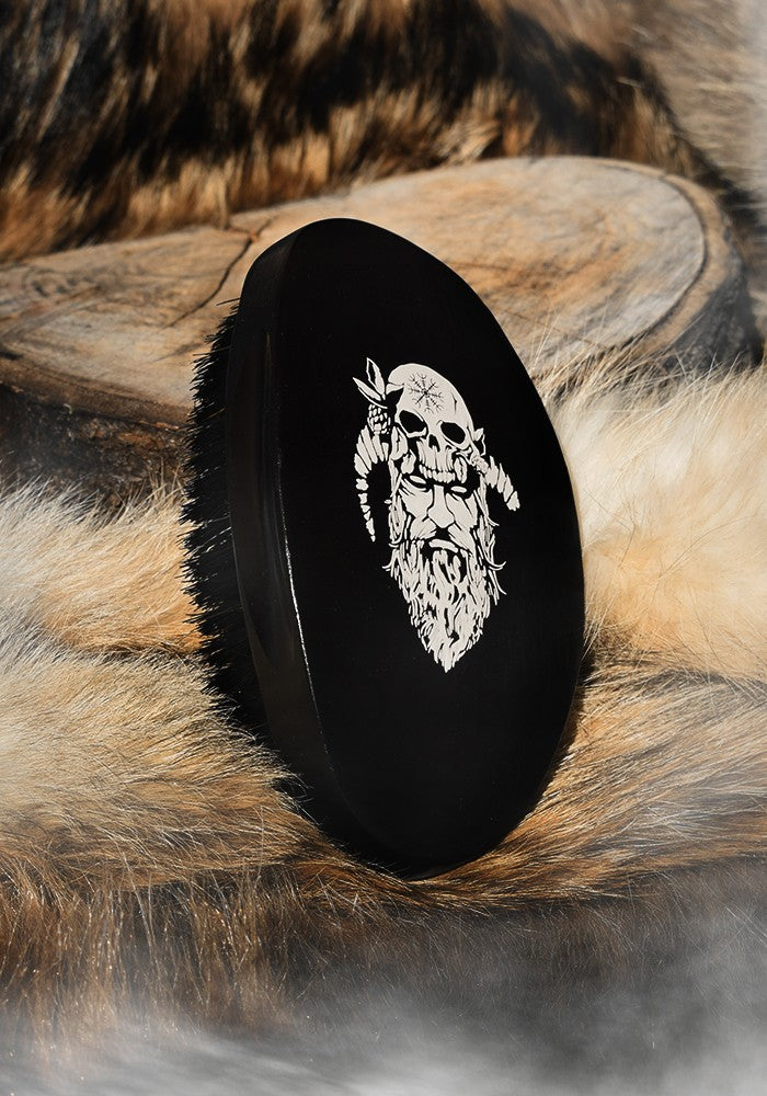 Brosse à Barbe Noire en Poils de Sanglier BARBEBARIAN