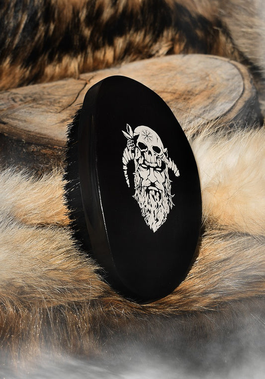 Brosse à Barbe Noire en Poils de Sanglier BARBEBARIAN