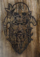 Chaise Viking en Bois gravée BARBEBARIAN