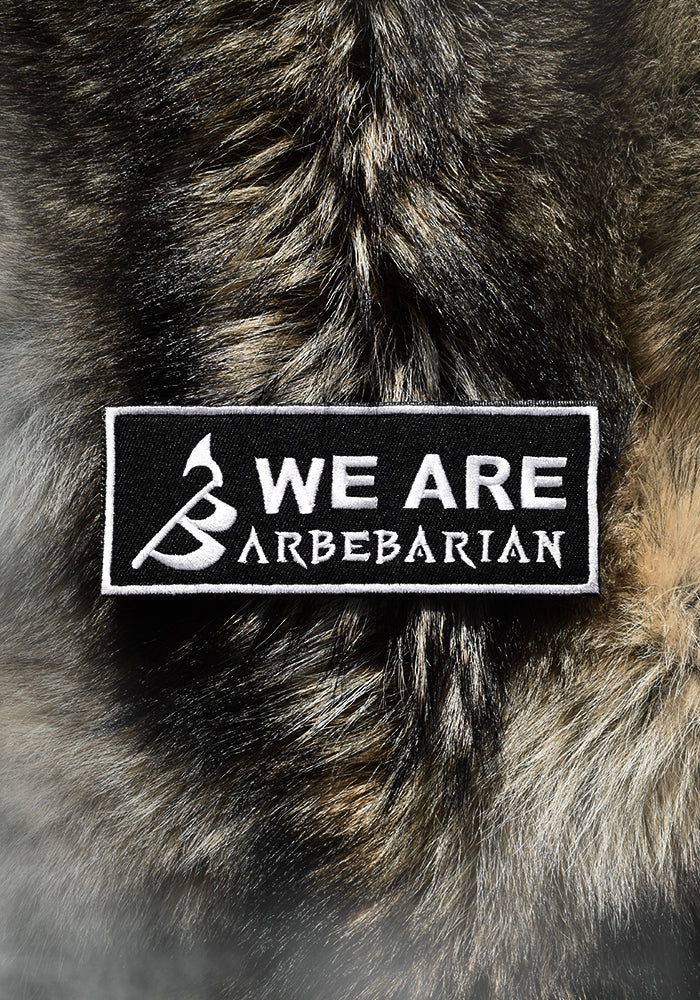 Patch WE ARE BARBEBARIAN